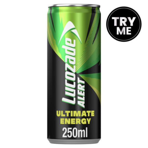 24 x Lucozade Alert Ultimate Energy Drink 250Ml