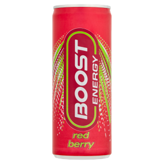 24 X Boost Can Red Berry 250Ml