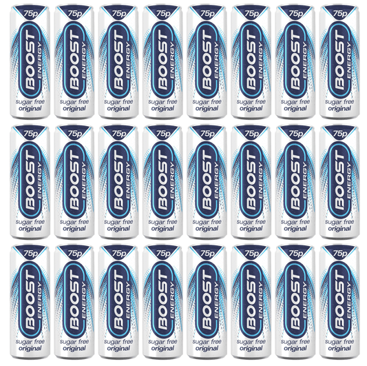 24 x Boost Energy Sugar Free Can  - 250Ml