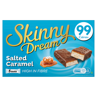10 X Skinny Dream Salted Caramel 5X25G