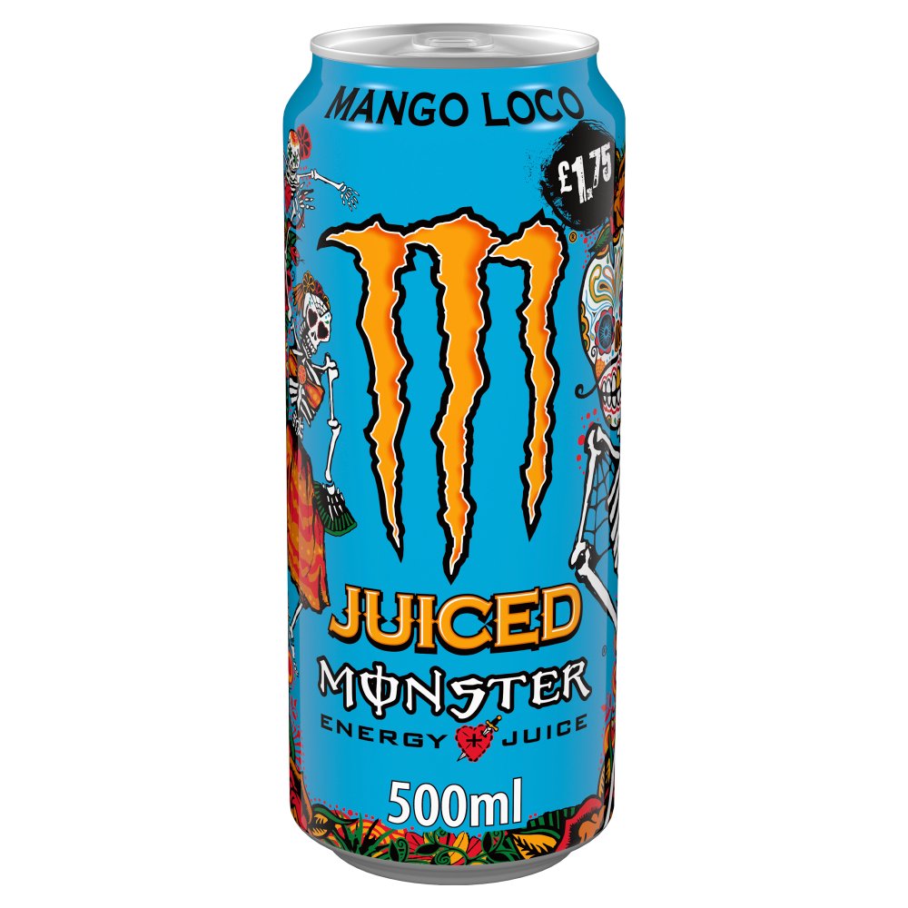 12 x Monster Energy Mango Loco - 500ML