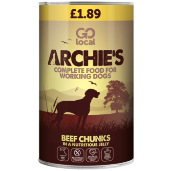 6 x Archies Working Dog Beef - 1.2KG
