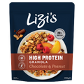 5 x Lizi's High Protein Chocolate & Peanut Granola - 350GM