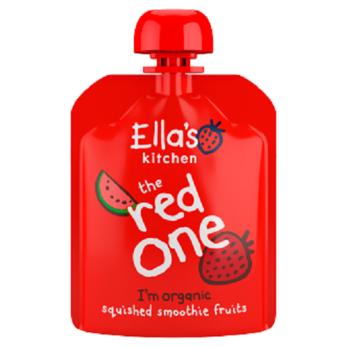 12 x Ellas  Kitchen Smoothie Fruit - Red One - 90G