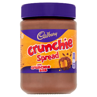 6 x Cadbury Crunchie Chocolate Spread 400G