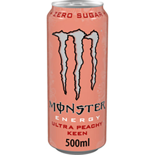 12 x Monster Energy Ultra Peachy Keen - 500ML