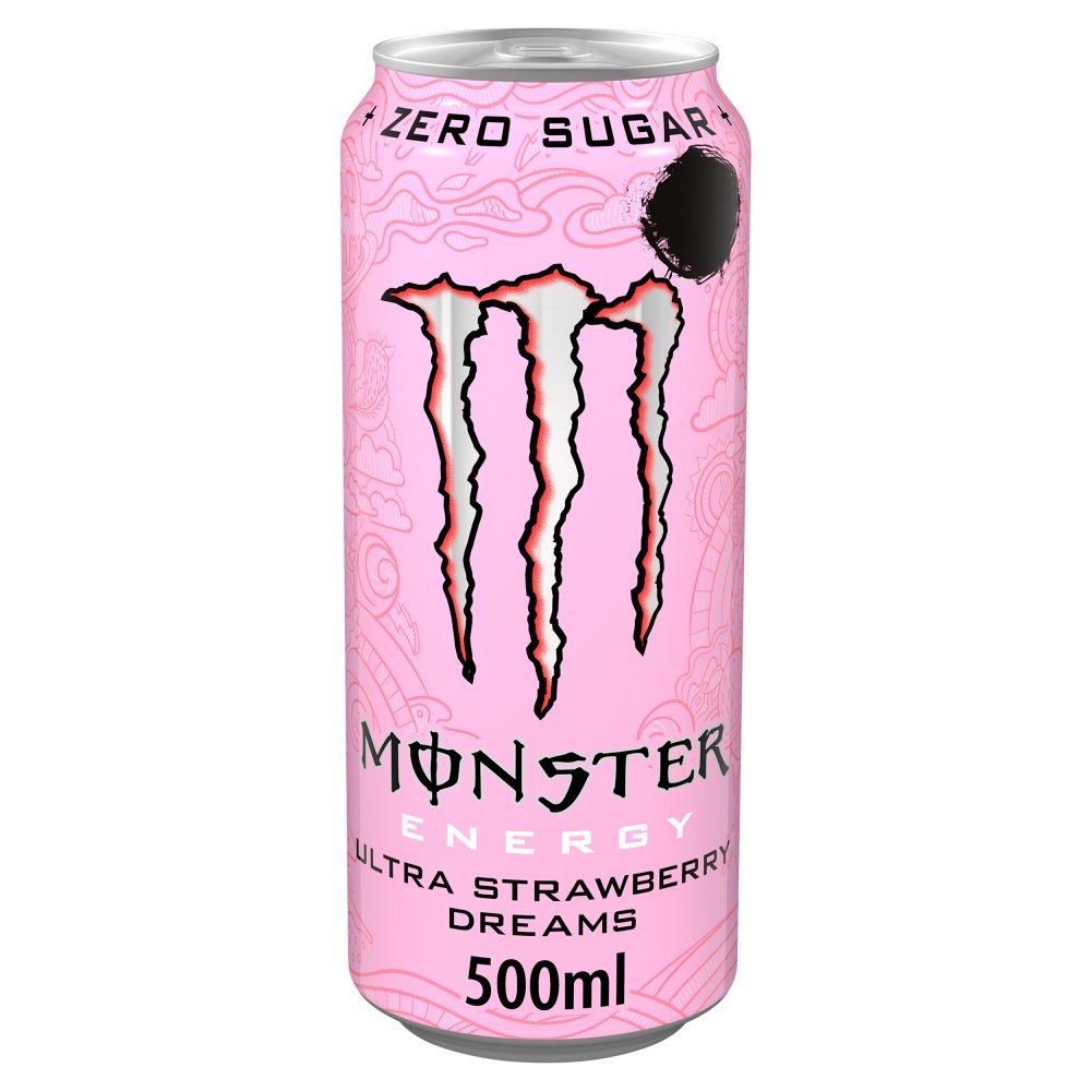 Monster Drinks Energy Strawberry Dreams