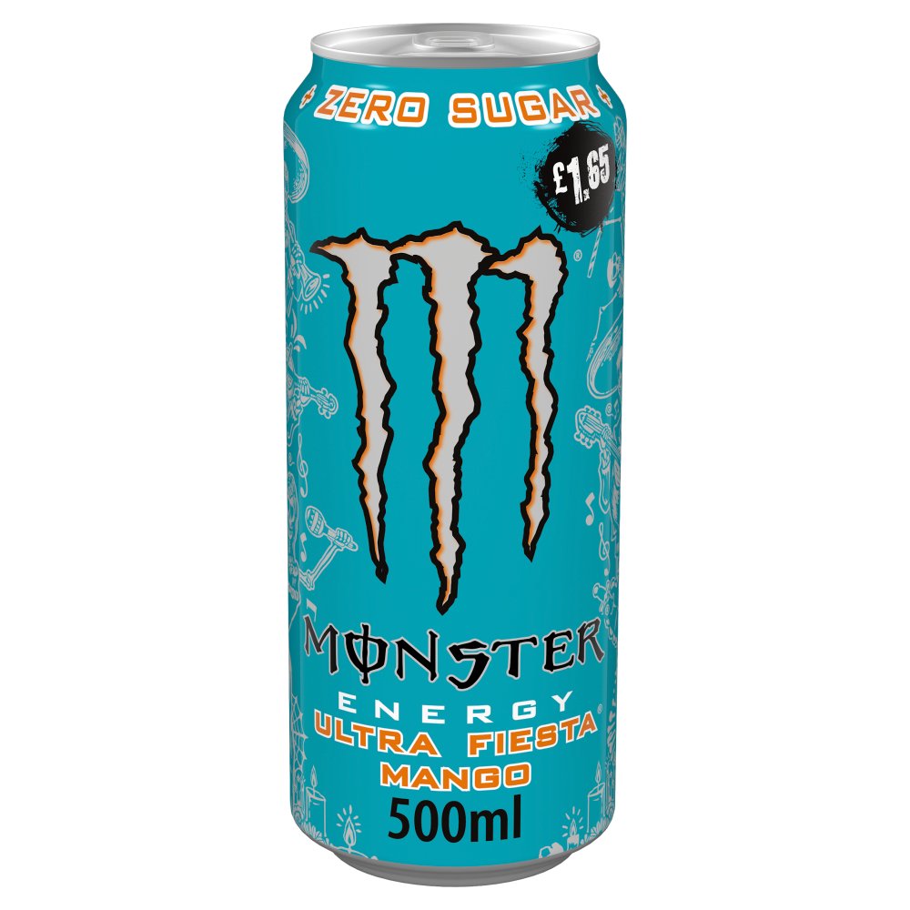 12 x Monster Energy Ultra Fiesta Mango - 500ML