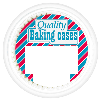 12 x Caterpack Baking Cases White 100Pk