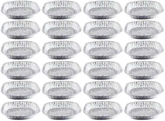 24 x Disposable Turkey Roasting Tray Oval 444X384X67Mm