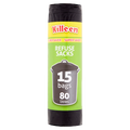 30 x Killeen Refuse Sack 80 Litre 15 Pack