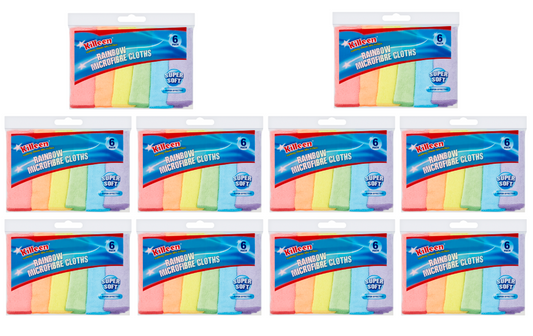 10 x Killeen Mircofibre Cloth   - 6 PACK