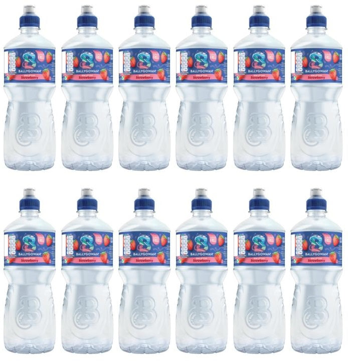 15 x Ballygowan Hint Of Fruit Strawberry 750Ml