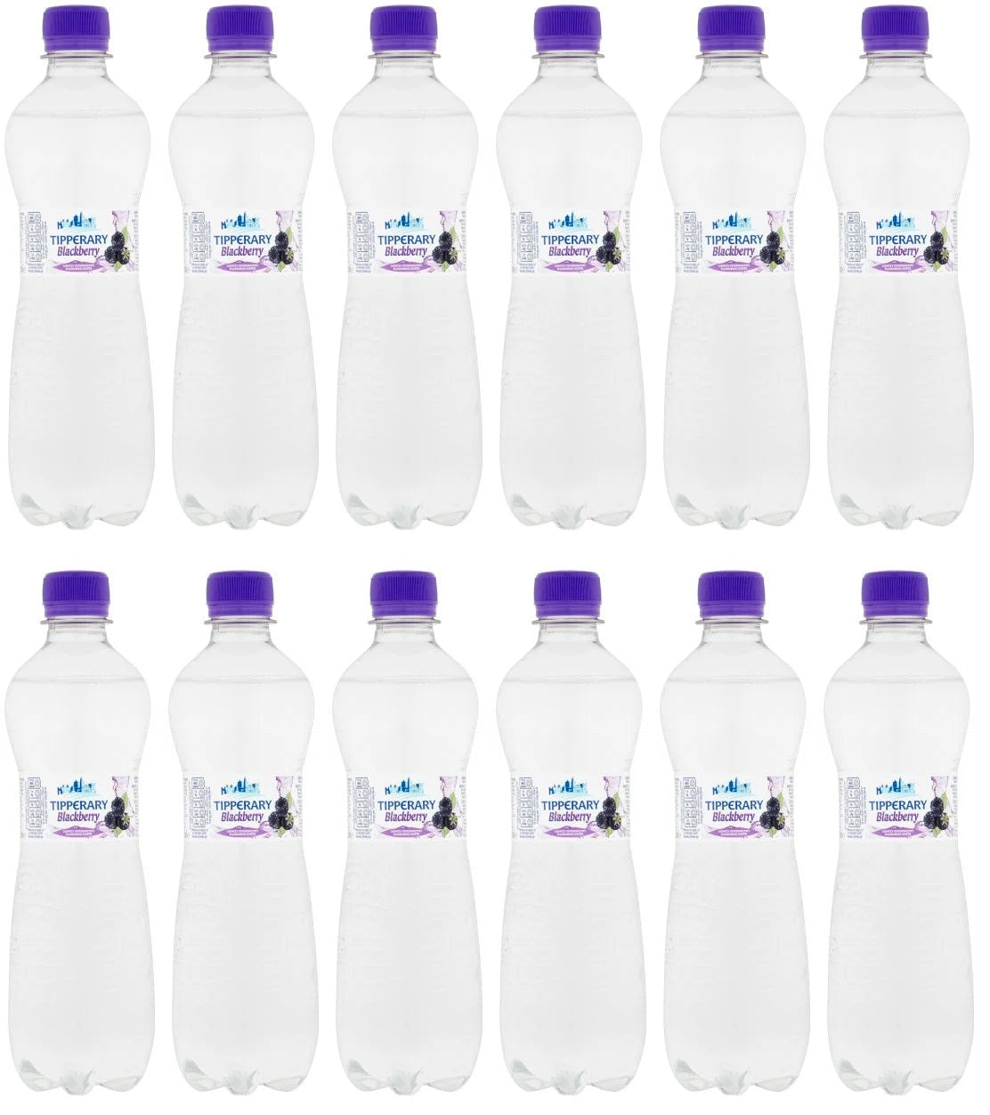 12 x Tipperary Blackberry Flavour Sparkling Water 500Ml