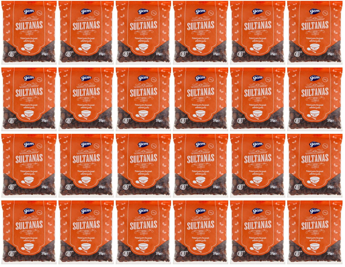 24 x Gem Sultanas 375G