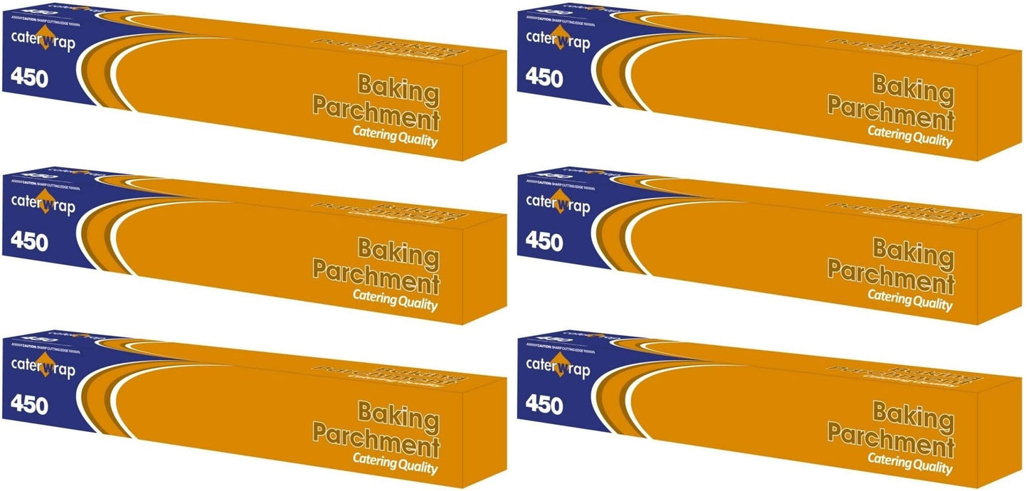 6 x Baking Parchment 45Cm X 50M - 21C27 (6)