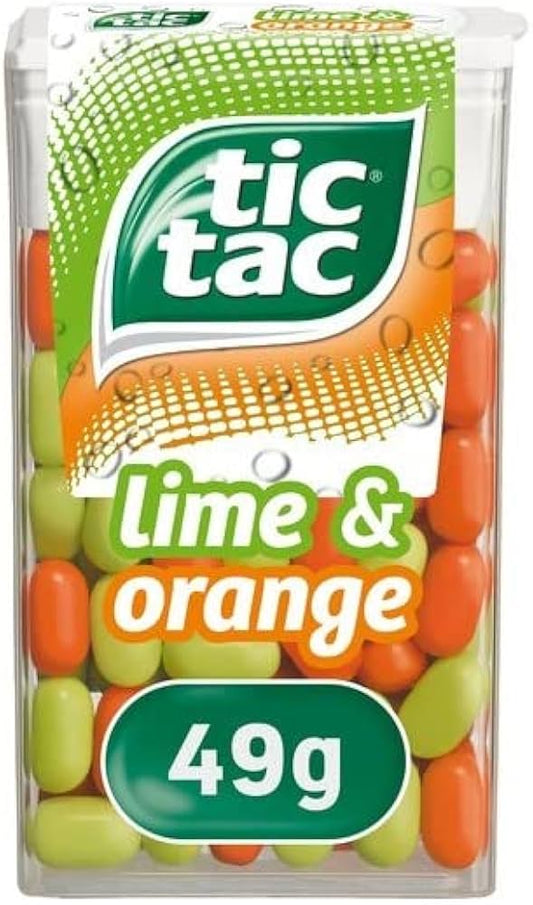 24 x Tic Tac Lime & Orange 49G