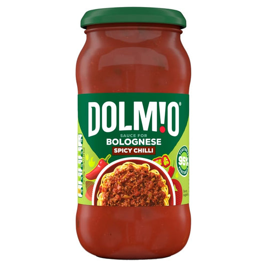 6 x Dolmio Sauce For Bolognese Spicy Chilli 450G