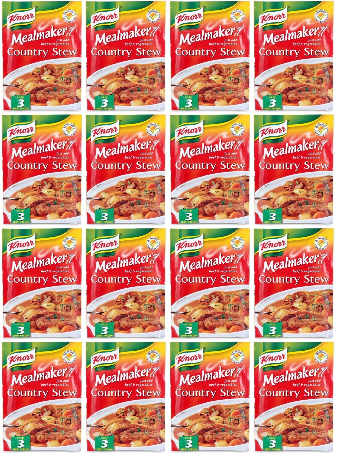 16 x Knorr Mealmaker Country Stew 41G