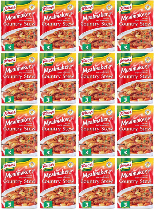 16 x Knorr Mealmaker Country Stew 41G