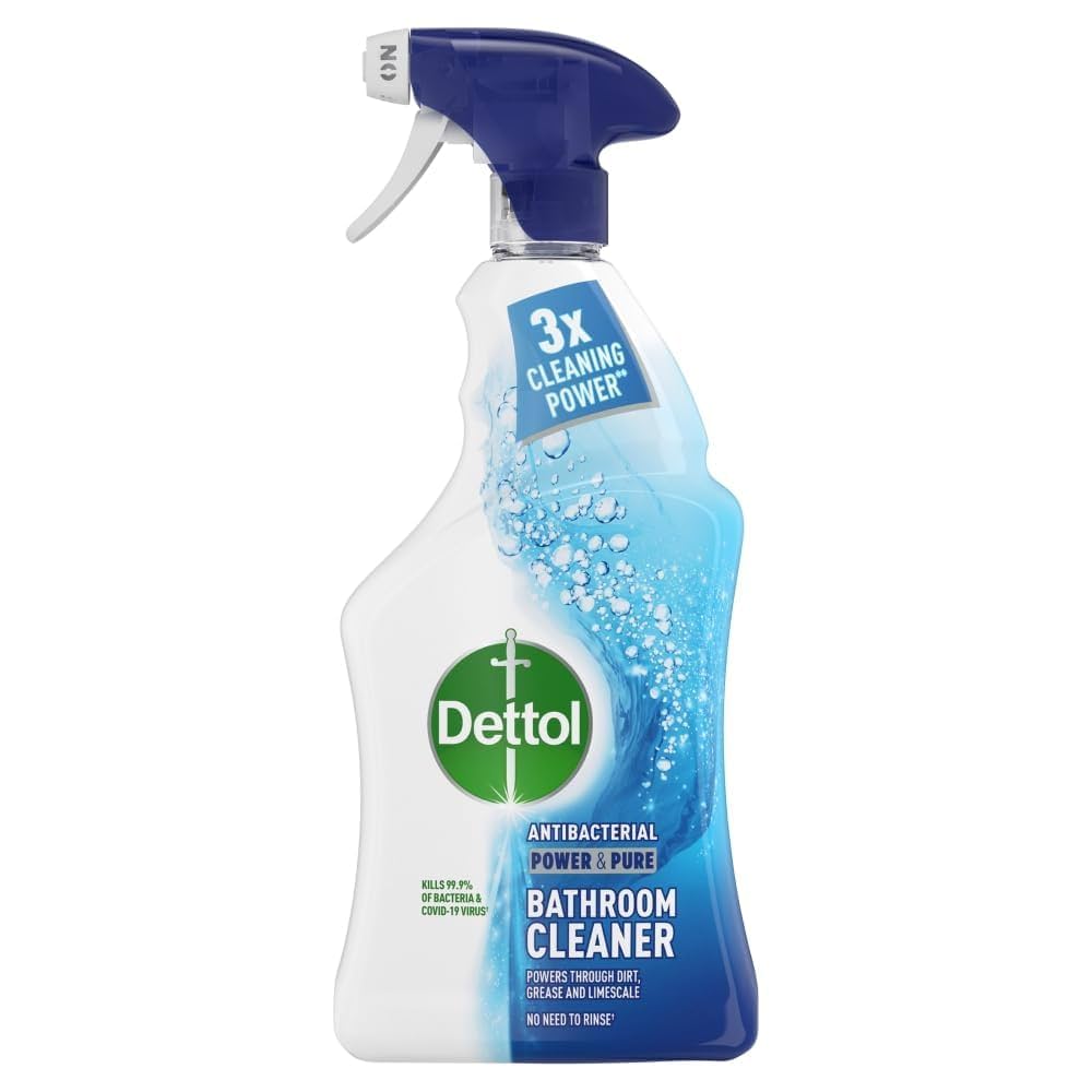 6 x Dettol Power & Pure Bathroom - 750ML
