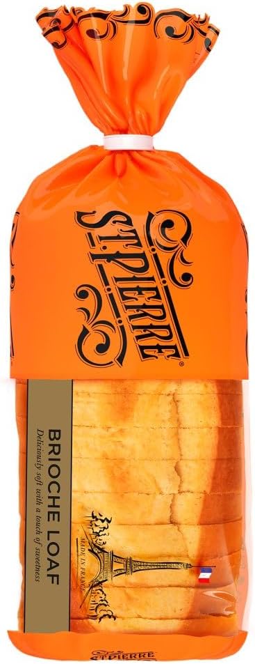 7 x St Pierre Sliced Brioche Loaf - 500GM