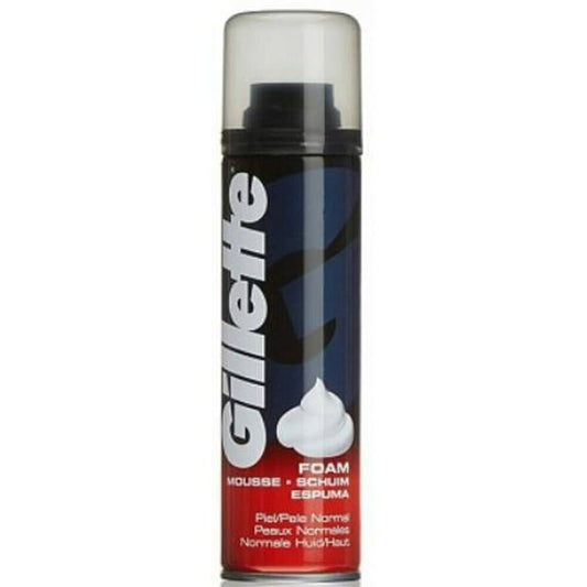 6 x Gillette Shave Foam Regular - 200ML