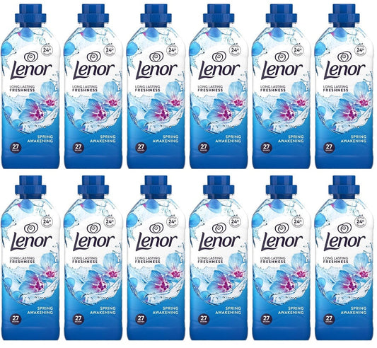 12 x Lenor Spring Awakening 27 Wash - 891ML