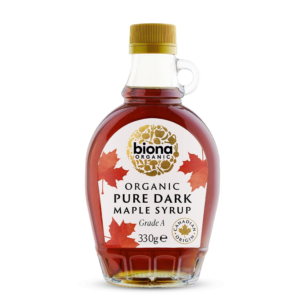 Biona Org Pure Maple Syrup Dark - 330g