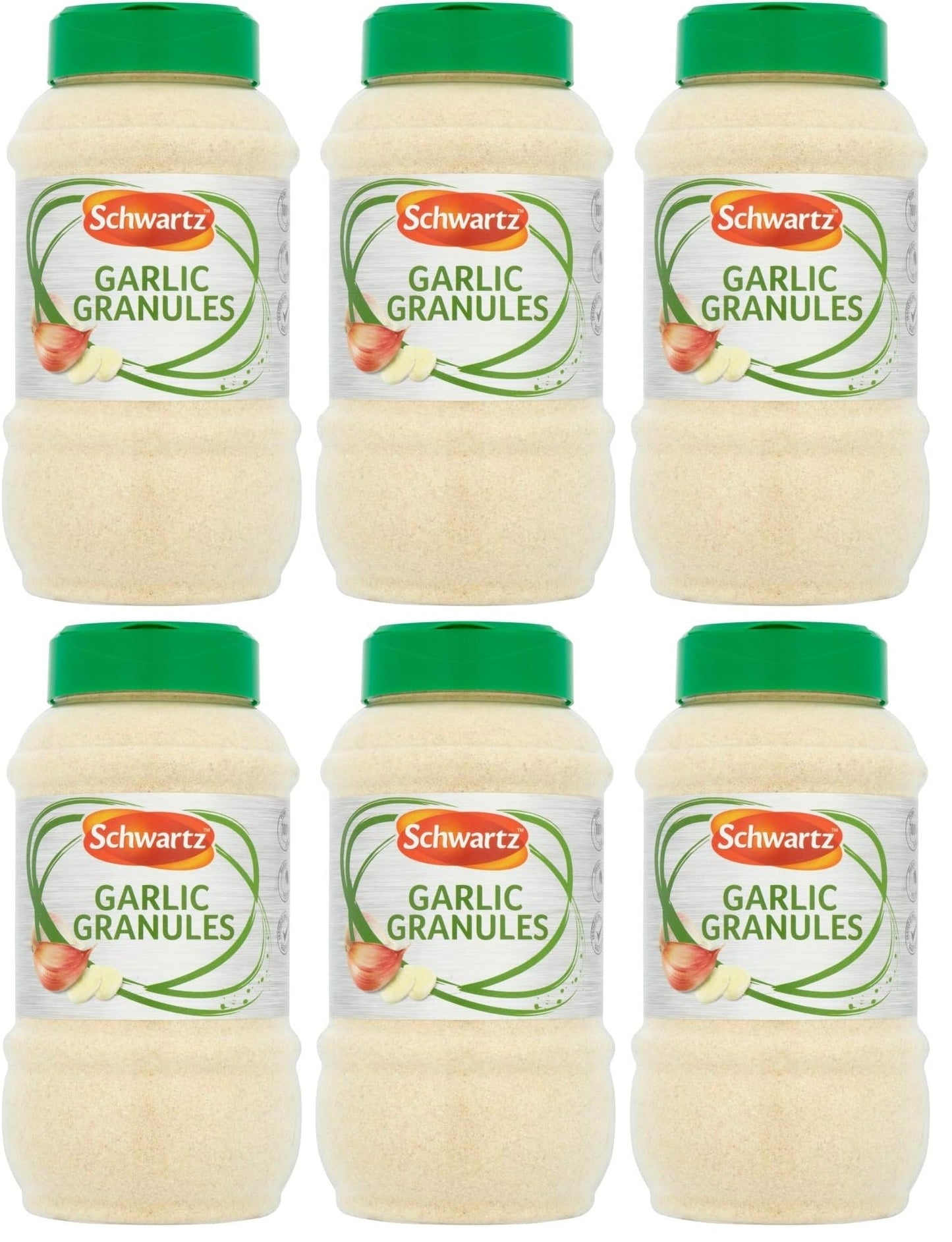 6 x Schwartz Garlic Powder 480G