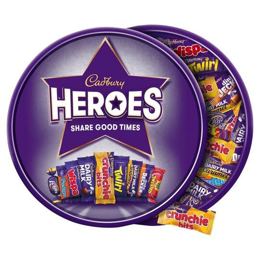 Cadbury Heroes Chocolates Tub 550GM