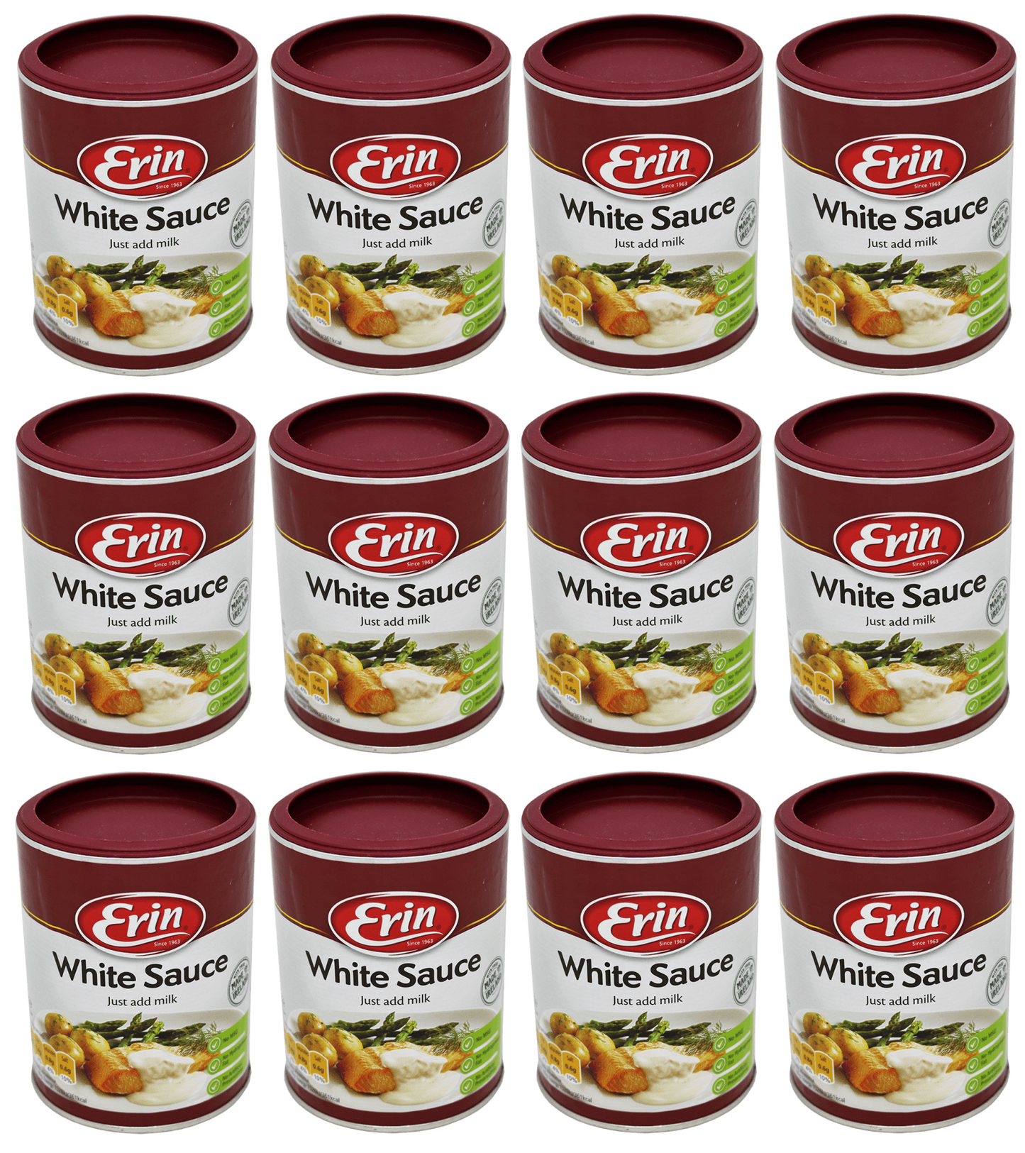 12 x Erin White Sauce 126G