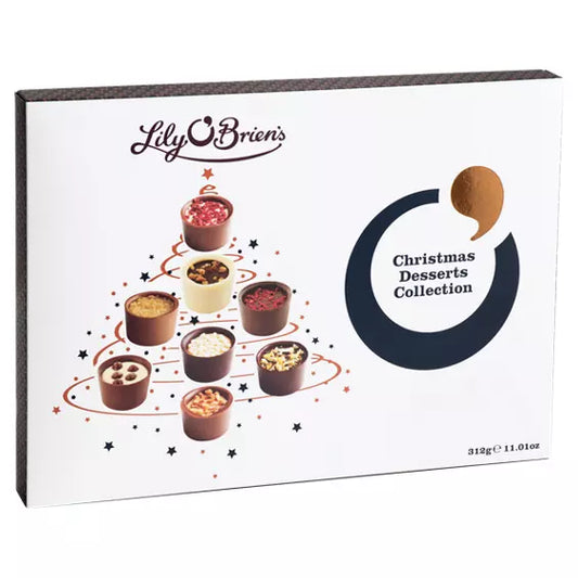 6 x Lily O Briens Christmas Desserts Collection 312G