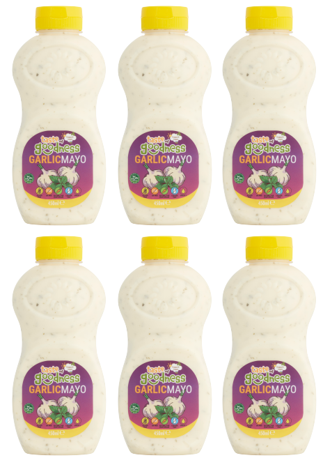 6 x Taste Of Goodness Garlic Mayo 450Ml