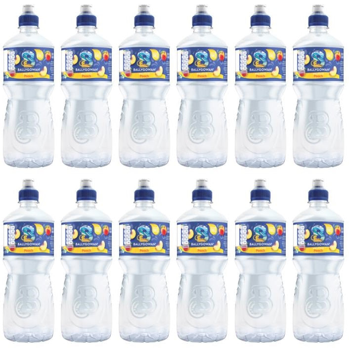 15 x Ballygowan Hint Of Fruit Peach 750Ml