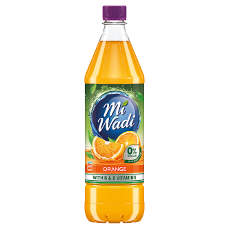 12 x Mi Wadi Zero 0% Orange 1Ltr