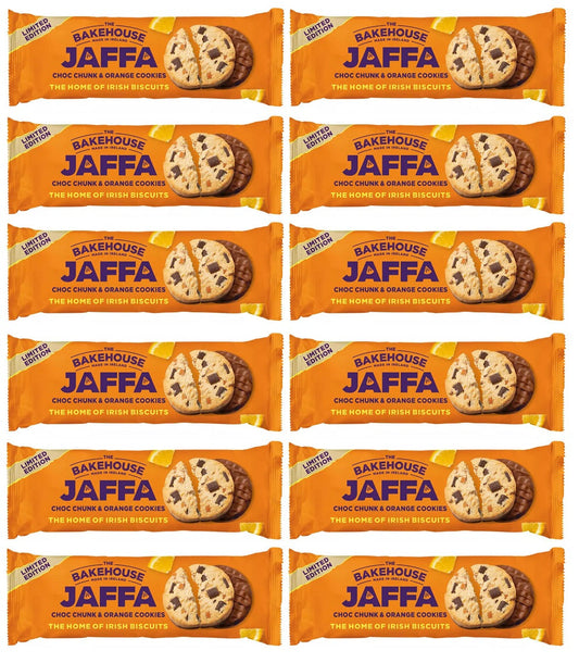 12 x East Coast Bakehouse Dipped Jaffa Choc Orange Cookies 230G