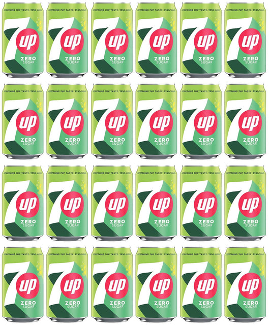 24 x 7Up Zero Sugar 440Ml