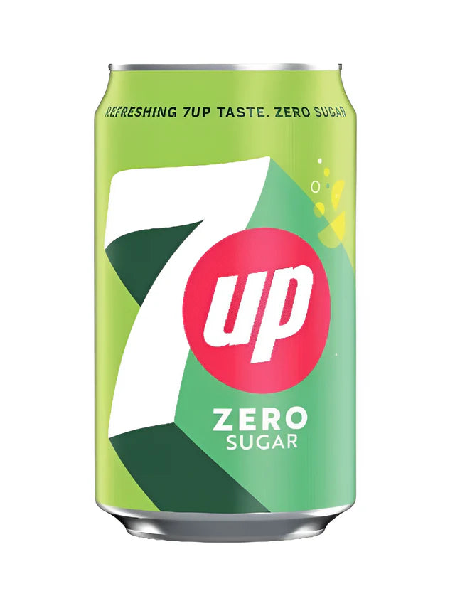 24 x 7Up Zero Sugar 440Ml