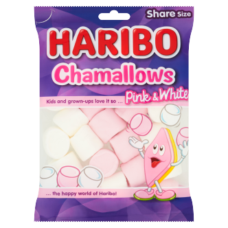 12 x Haribo Chamallows Bag 140Gm