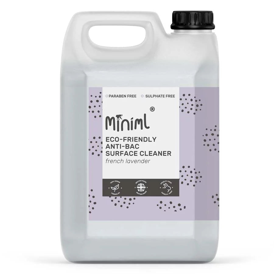 Miniml Anti-Bac Surface Cleaner Lavender - 5ltr