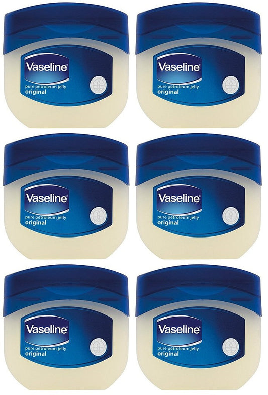 6 x Vaseline  Petroleum Jelly Original 250 Ml