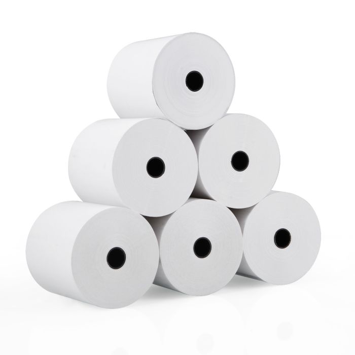 20 x Thermal Till Roll White 80Mmx 70Mm - X55M