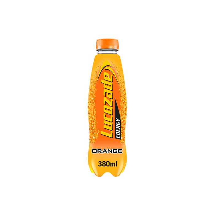 24 x Lucozade Energy Orange 380Ml