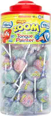 50 x Zoom Tongue Painter Lolly