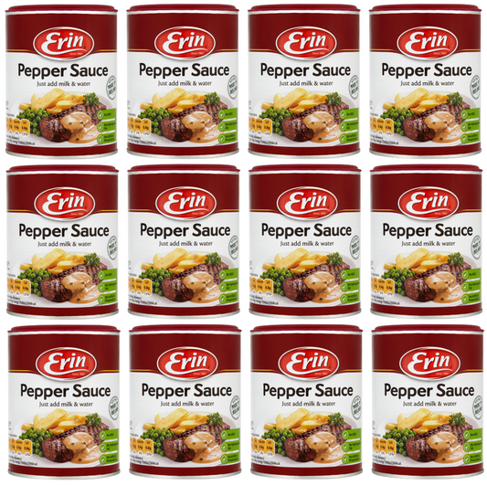 12 x Erin Pepper Sauce Drum 144G Drum