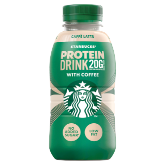 8 x Starbucks Protein Drink Caffe Latte 20g - 330ML