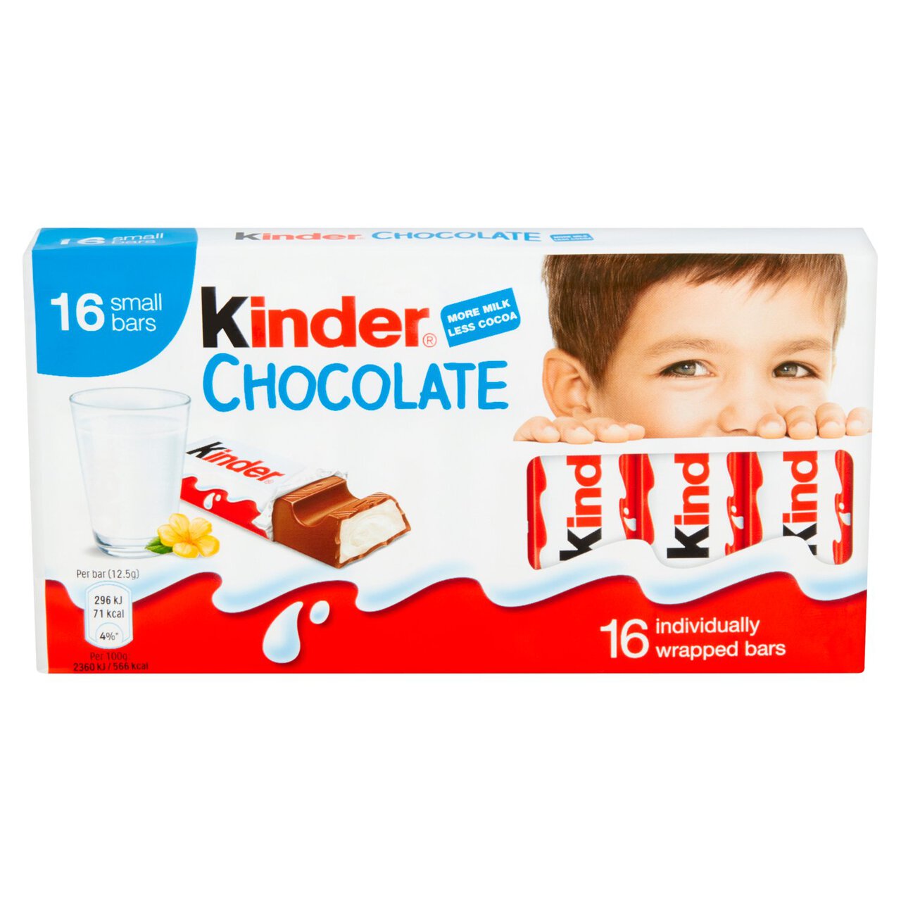 10 x Kinder Chocolate T16 - 200GM