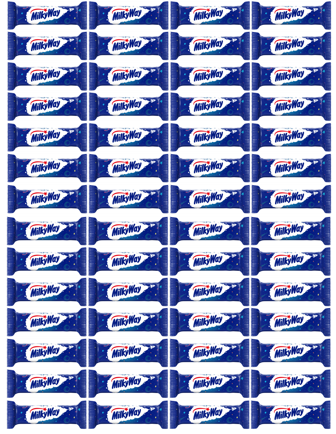 56 x Milky Way Single 21.5Gm