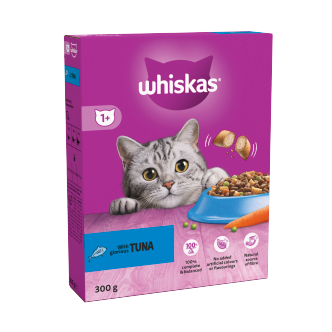 6 x Whiskas Cat 1+ Complete Tuna - 300Gm
